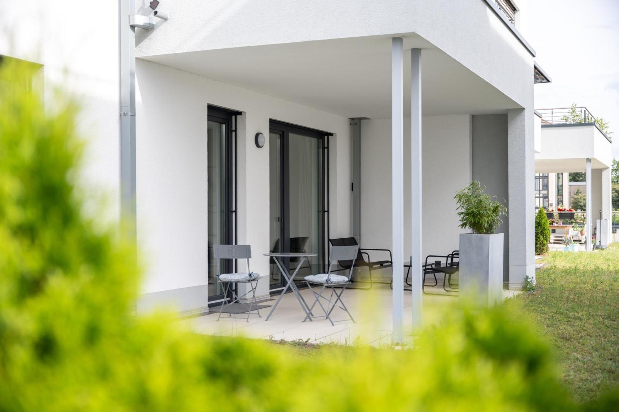 Zentral - Fuer 6 - 2X Frei Parken - Terrasse Apartment Gießen Екстериор снимка